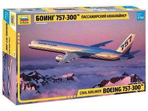 Zvezda Model Kit letadlo 7041 - Boeing 757-300 (1:144)