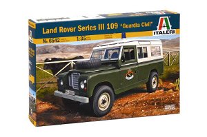Italeri Model Kit auto 6542 – LAND ROVER III 109 „Guardia Civil“ (1:35)