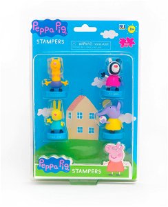 P.M.I. Peppa Pig: 4 figurky s razítkem - blister