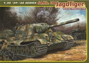 Dragon Model Kit tank 6991 - JAGDTIGER HENSCHEL (1:35)
