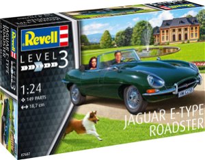 Revell Plastic ModelKit auto 07687 - Jaguar E-Type Roadster (1:24)