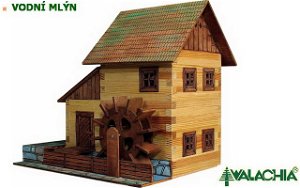 Walachia dřevěná stavebnice - Vodní mlýn