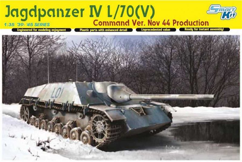 Dragon Model Kit military 6978 - Jagdpanzer IV L/70(V) Command Ver. Nov. 44 Production (1:35)
