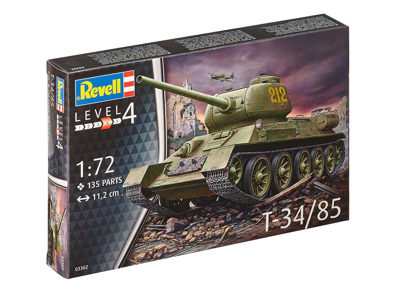 Revell Plastic ModelKit tank 03302 - T-34/85 (1:72)