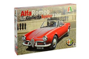 Italeri Model Kit auto 3653 - ALFA ROMEO GIULIETTA SPIDER 1300 (1:24)
