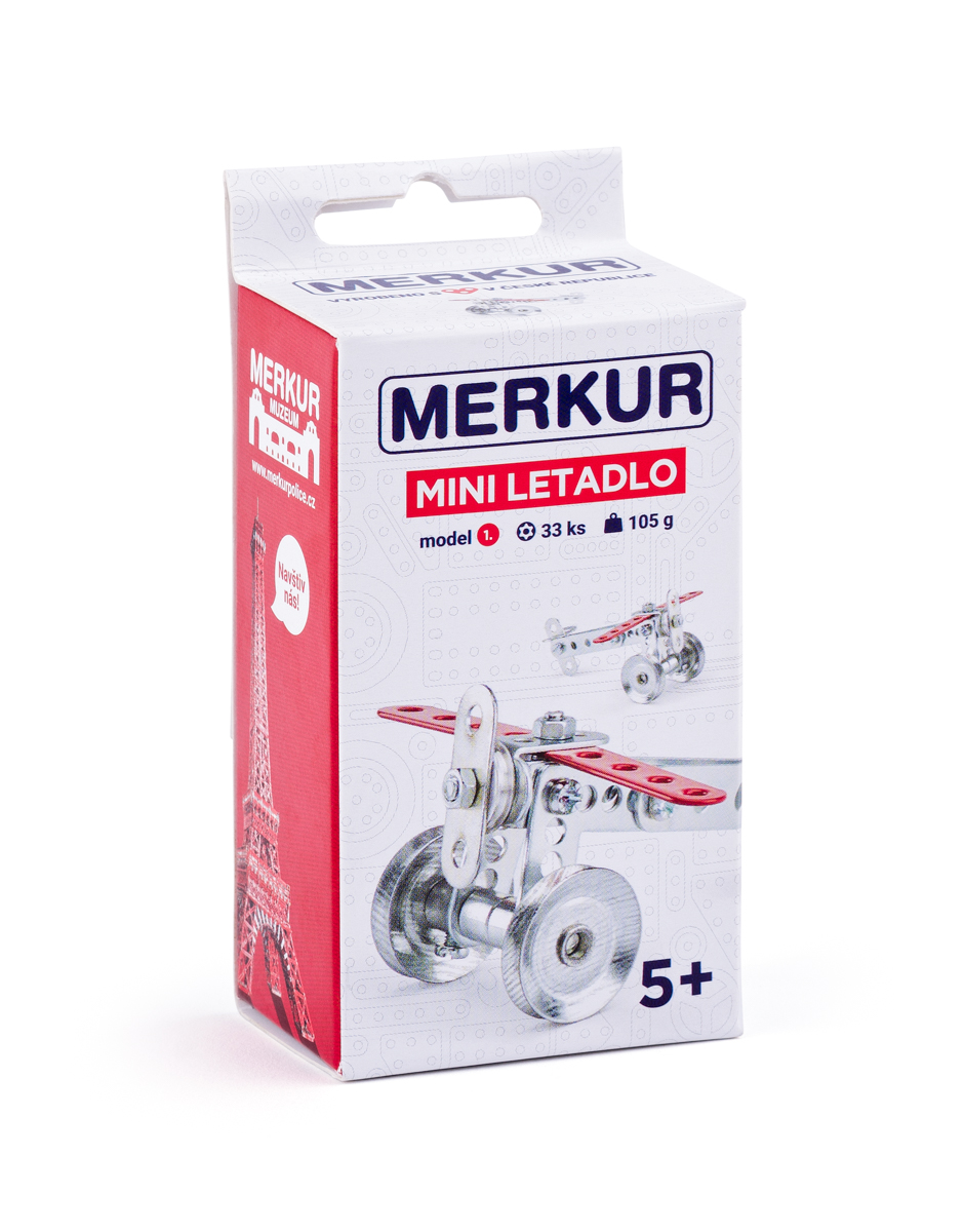 MERKUR - Stavebnice Mini 51 - lietadlo