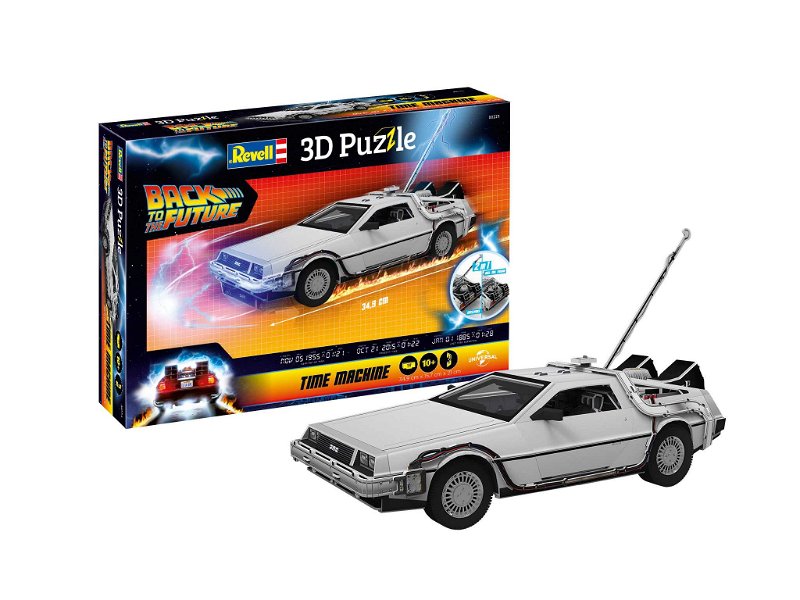 Revell 3D Puzzle REVELL 00221 - DeLorean &quot;Back to the Future&quot;