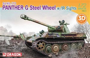 Dragon Model Kit tank 7697 - Panther G Steel Wheel w/IR Sights (1:72)