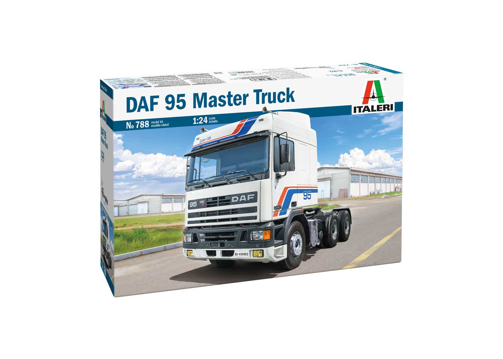 Italeri Model Kit truck 0788 - DAF 95 Master Truck (1:24)