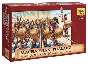 Zvezda Wargames (AoB) figurky 8019 - Macedonian Phalanx (1:72)