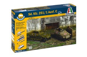 Italeri Fast Assembly military 7516 - Sd.Kfz.251/1 Ausf.C (1:72)
