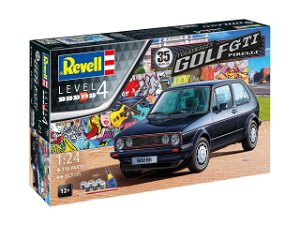 Revell Gift-Set auto 05694 - 35 Years VW Golf 1 GTi Pirelli (1:24)