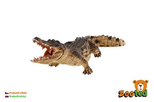 ZOOted Krokodýl nilský zooted plast 18cm v sáčku