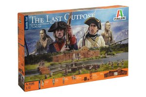 Italeri Wargames diorama 6180 - THE LAST OUTPOST 1754-1763 FRENCH AND INDIAN WAR (1:72)