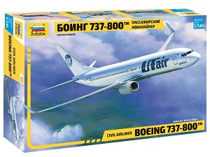 Zvezda Model Kit letadlo 7019 - Boeing 737-800 (1:144)