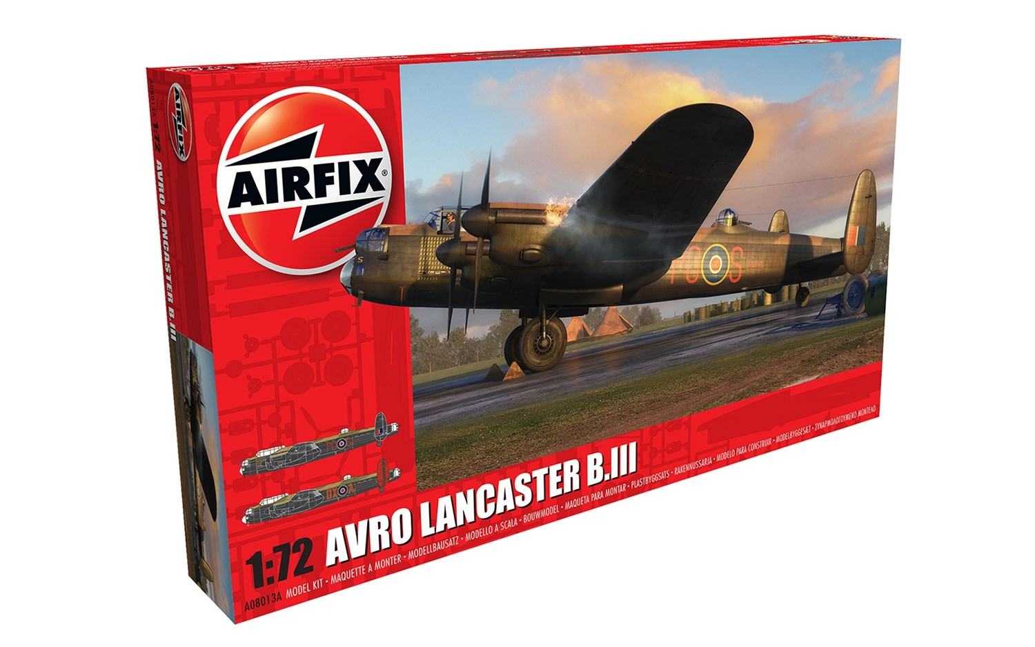 Airfix Classic Kit letadlo A08013A - Avro Lancaster B.III (1:72)