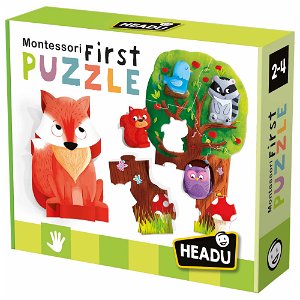 HEADU: Montessori Moje první puzzle - Les