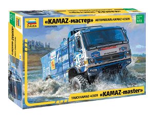 Zvezda Model kit auto 5076 - KAMAZ-43509 "KAMAZ-master" (1:72)