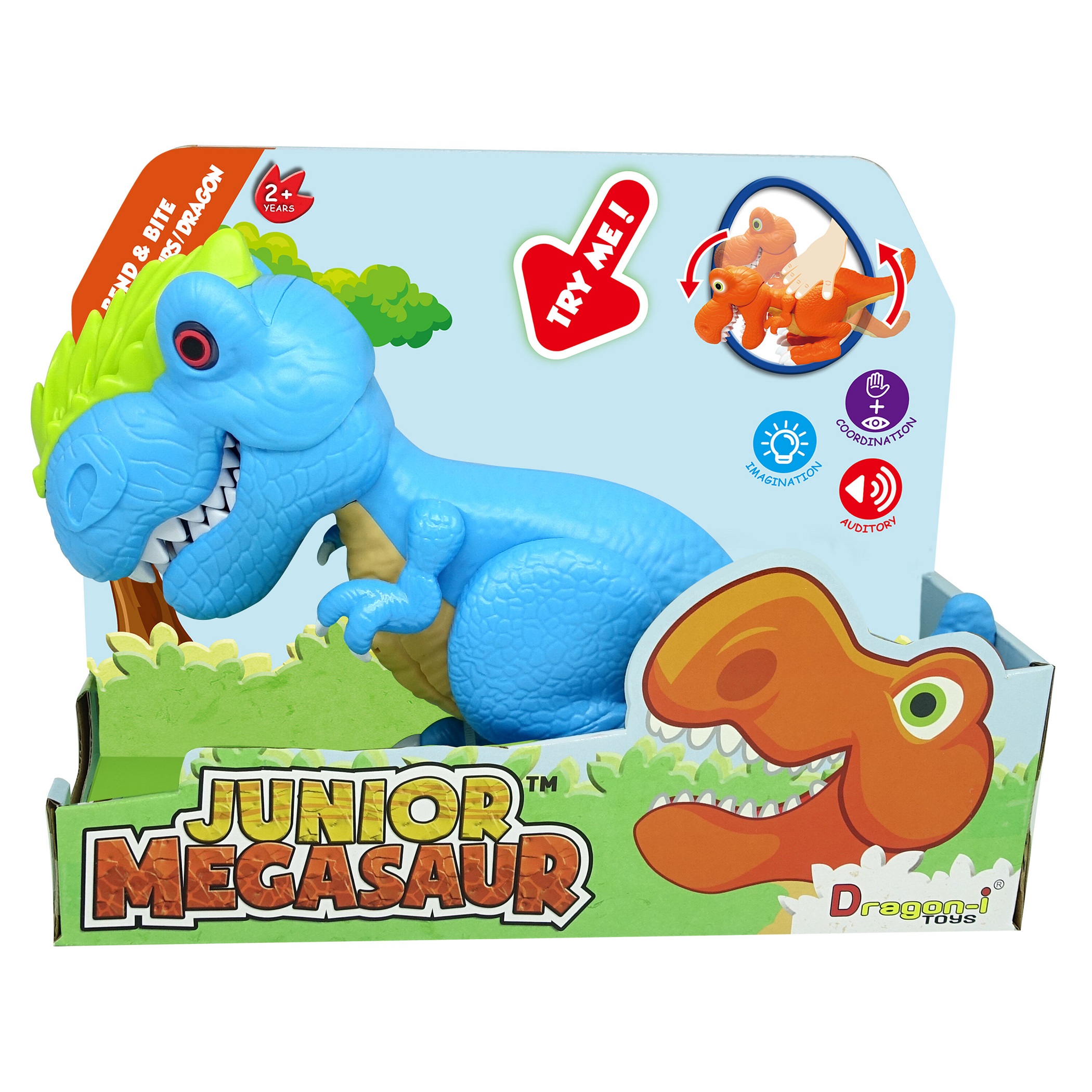 Dragon-i Toys Junior Megasaur: T-Rex -modrý