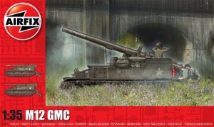 Airfix Classic Kit tank A1372 - M12 GMC (1:35)