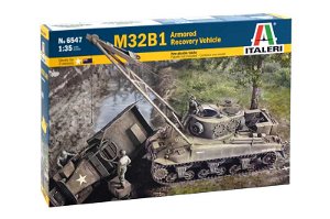 Italeri Model Kit tank 6547 - M32B1 ARMORED RECOVERY VEHICLE (1:35)