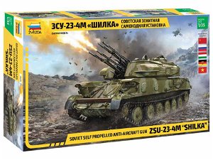 Zvezda Model Kit military 3635 - ZSU-23-4M SHILKA (1:35)
