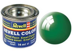 Revell barva emailová - 32161: lesklá smaragdově zelená (emerald green gloss)
