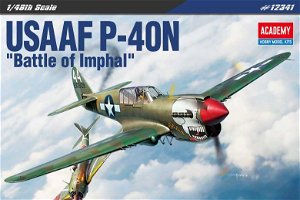 Academy Model Kit letadlo 12341 - USAAF P-40N "Battle of Imphal" (1:48)