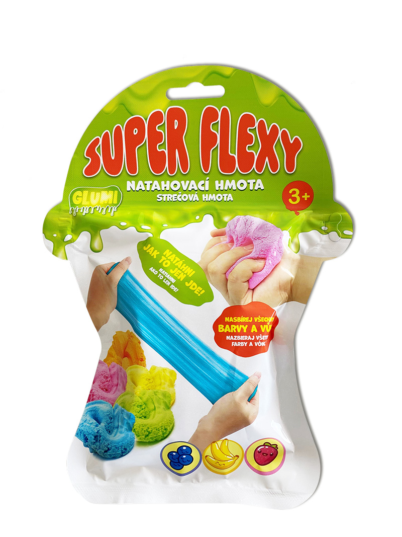 Mac Toys GLUMI Super Flexy Natahovací hmota