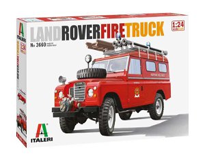 Italeri Model Kit auto 3660 - Land Rover Fire Truck (1:24)