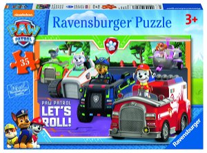 Ravensburger dětské puzzle Tlapková Patrola 35 dílků
