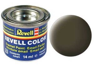 Revell Barva emailová - 32140: matná černozelená (black-green mat)