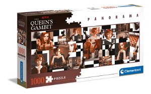 Clementoni Puzzle 1000 dílků panorama - The Queen´s Gambit