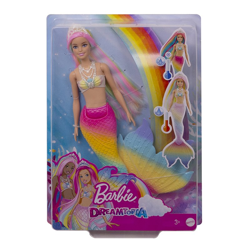 Mattel Barbie DUHOVÁ MOŘSKÁ PANNA