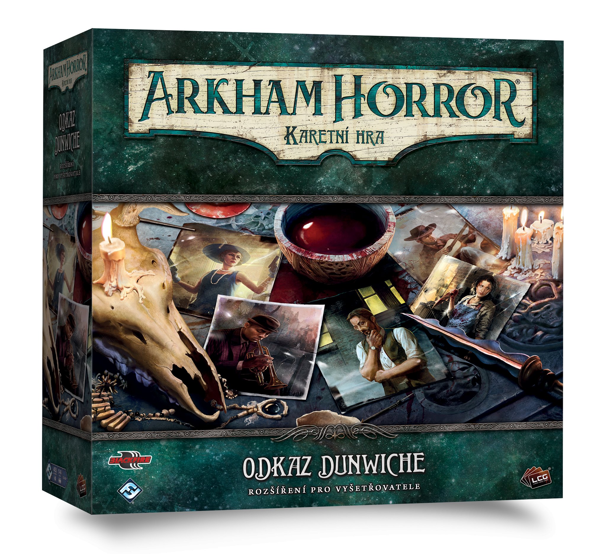 Fantasy Flight Games Arkham Horror: Karetní hra - Odkaz Dunwiche, rozšíření pro vyšetřovatele
