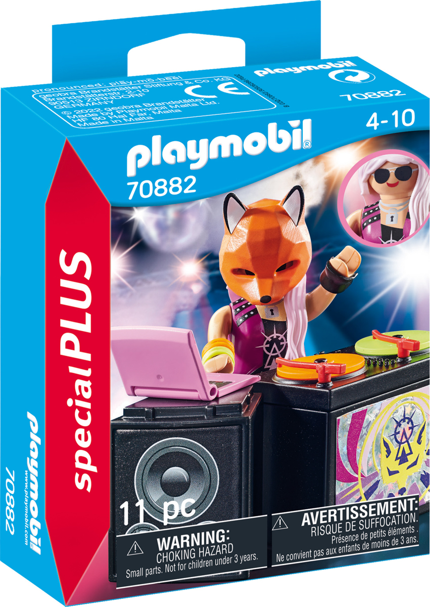 Playmobil DJ s mixážním pultem