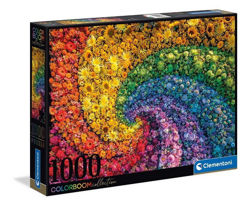 Clementoni Puzzle 1000 dílků Colorboom - Whirl