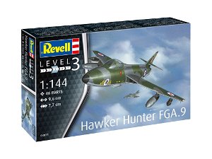 Revell Plastic ModelKit letadlo 03833 - Hawker Hunter FGA.9 (1:144)