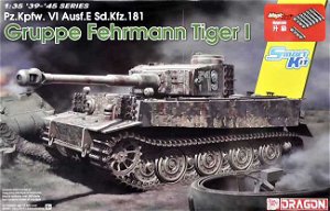 Dragon Model Kit tank 6484 - Sd.Kfz.181 Pz.Kpfw.VI Ausf.E Gruppe Fehrmann Tiger I (1:35)