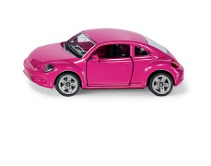 SIKU 1488 Blister - VW Beetle růžový s polepkama
