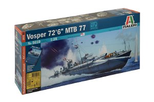 Italeri Model Kit loď PRM edice 5610 - VOSPER 72''6' MTB 77 (1:35)