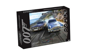 Scalextric Autodráha MICRO SCALEXTRIC G1171M - James Bond 007 Race Set - Aston Martin DB5 vs V8 Battery Powered Race Set (1:64)