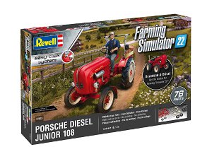 Revell EasyClick traktor 07823 - Porsche Junior 108 (Farming Simulator Edition) (1:24)