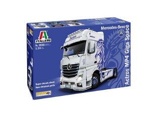 Italeri Model Kit truck 3935 - Mercedes-Benz ACTROS MP4 Giga Space (1:24)