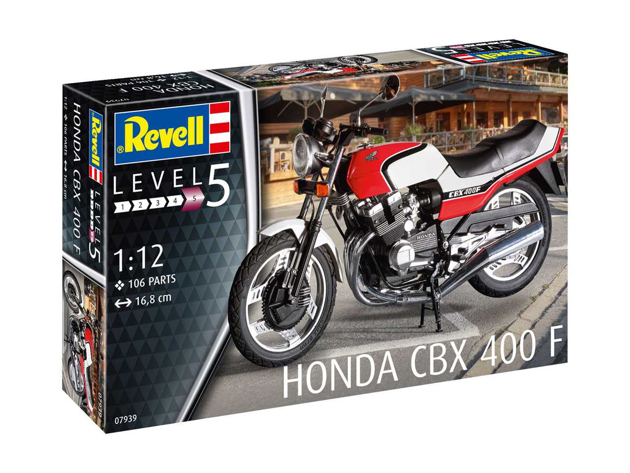 Revell Plastic ModelKit motorka 07939 - Honda CBX 400 F (1:12)