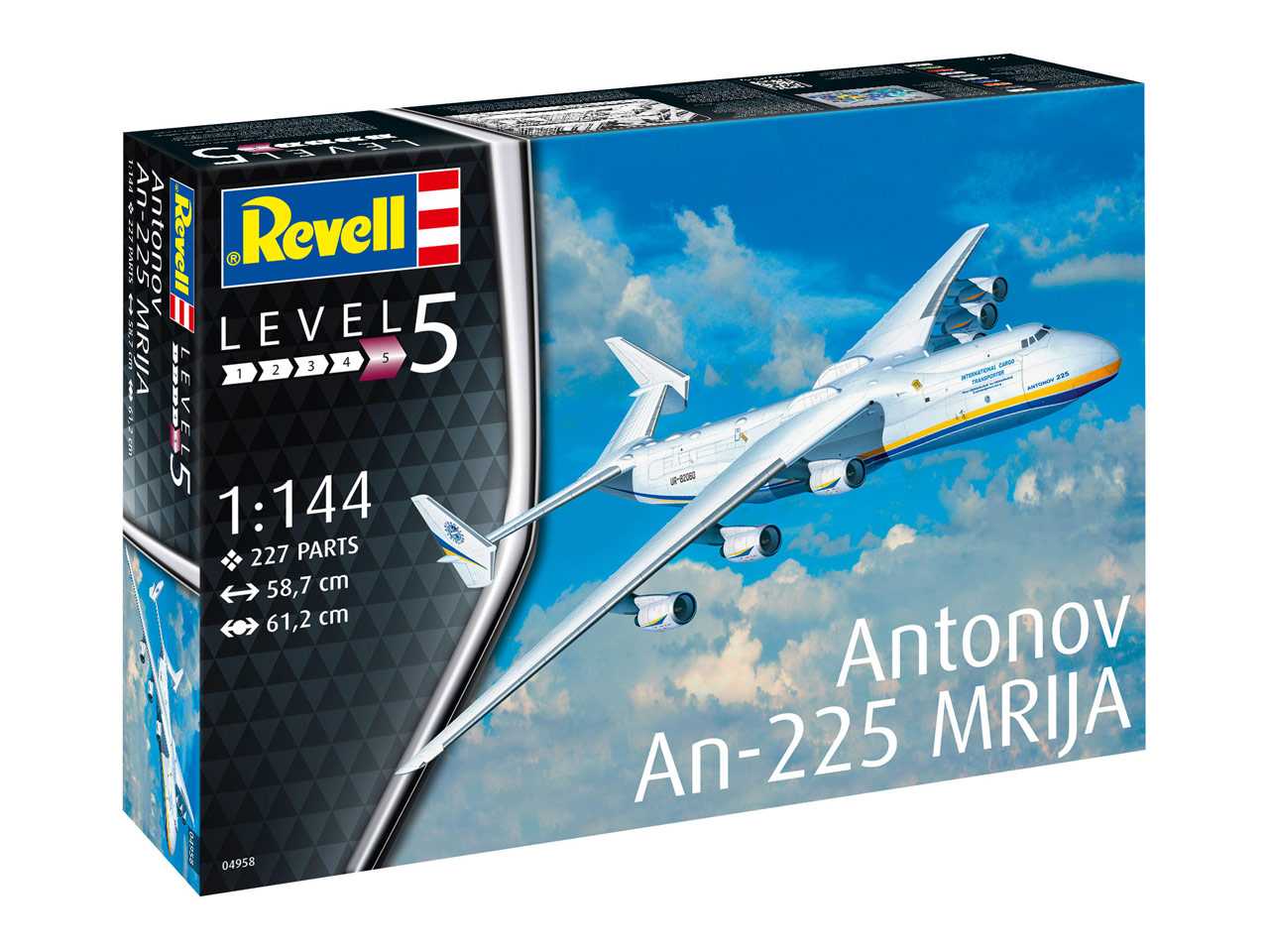 Revell Plastic ModelKit letadlo 04958 - Antonov An-225 Mrija (1:144)