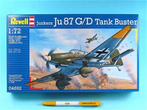 Revell Plastic ModelKit letadlo 04692 - Junkers Ju87 G/D Tank Buster (1:72)