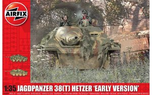 Airfix Classic Kit tank A1355 - JagdPanzer 38(t) Hetzer “Early Version” (1:35)