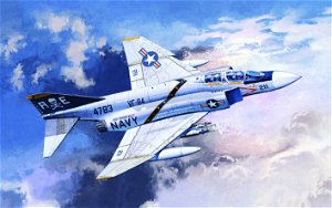 Academy Model Kit letadlo 12305 - F-4J "VF-84 JOLLY ROGERS" (1:48)