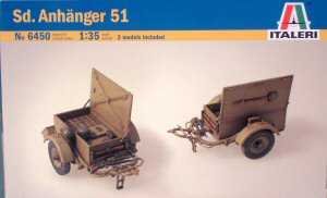 Italeri Model Kit military 6450 - SD. ANHANGER (1:35)